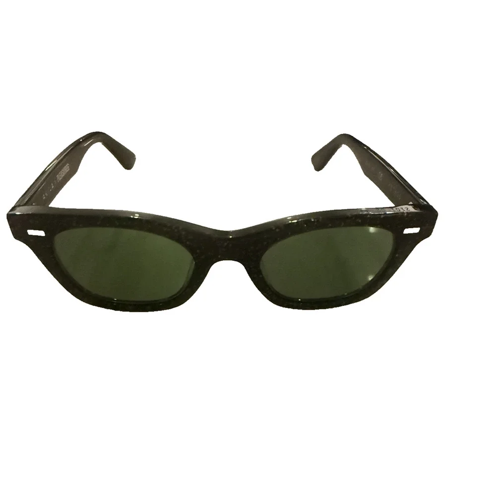 AKILA x PLEASURES Black Speckled UV Tinted Sunglasses Unisex Eyewear